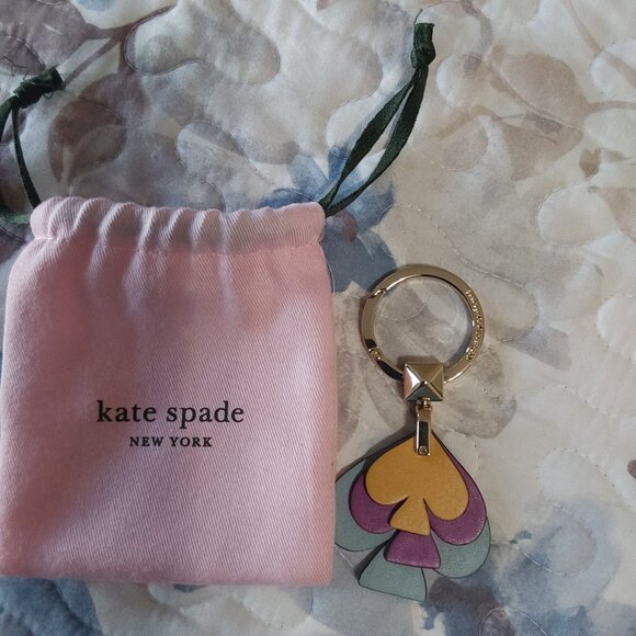NWOT Kate Spade Triple Stack key fob/purse Charm - Picture 2 of 8